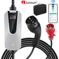 JUNSUN 11kW Mobile Wallbox Typ 2 | 6m Kabel | WIFI & APP Steuerung