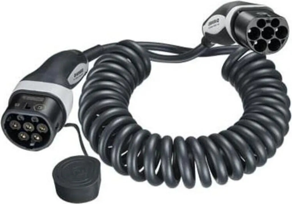 MENNEKES Mode 3 Ladekabel Typ 2 | 3-Phasig | 11kW - 20A | 4m Spiralisiert